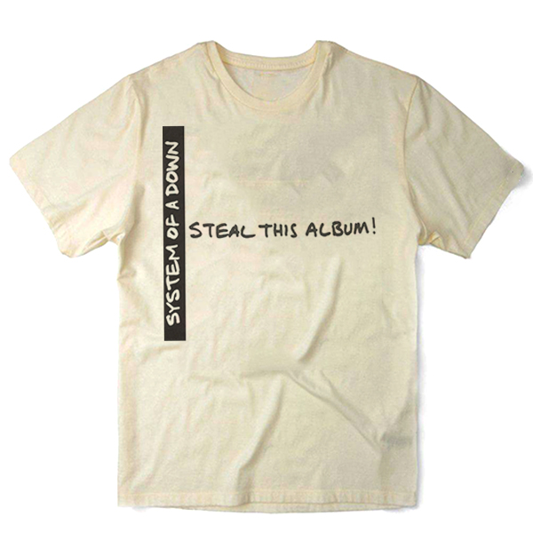 Camiseta System of Down Steal This Album – Nervous